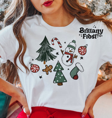 Winter Christmas PNG Sublimation