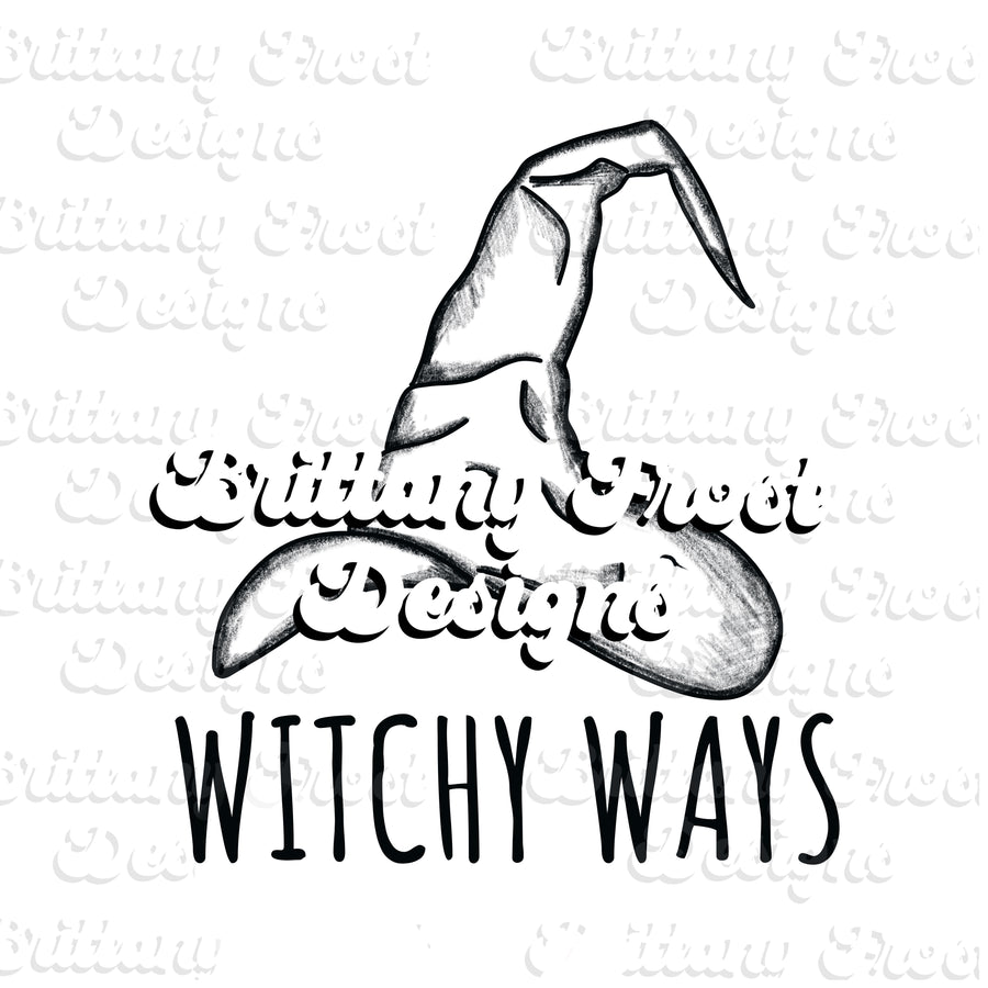 Witchy Ways PNG Sublimation