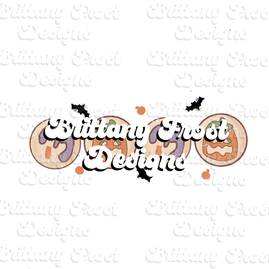 Halloween Cookies PNG Sublimation