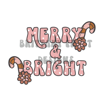 Pink Christmas Sublimation PNG