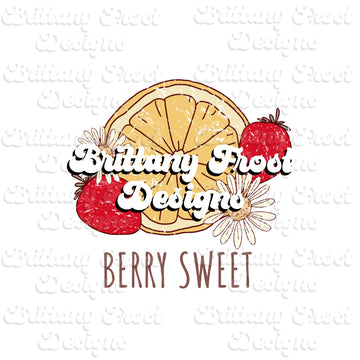 Berry Sweet Sublimation PNG