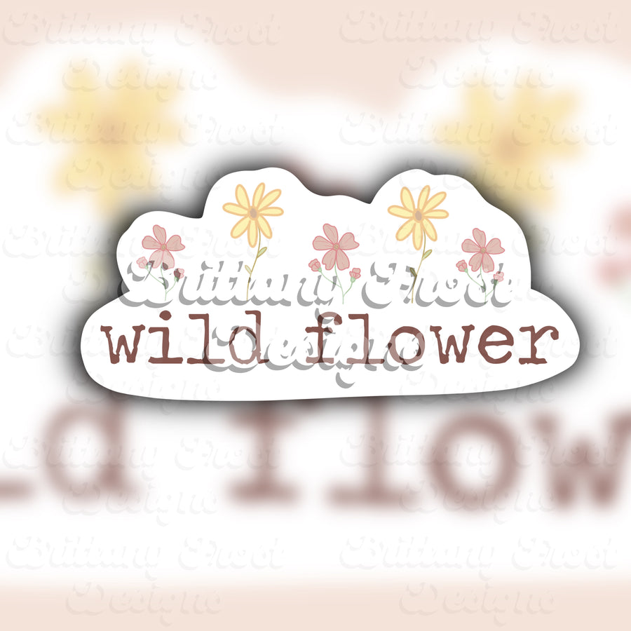 Wildflower Sticker PNG