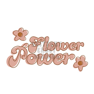 Flower Power PNG Sublimation