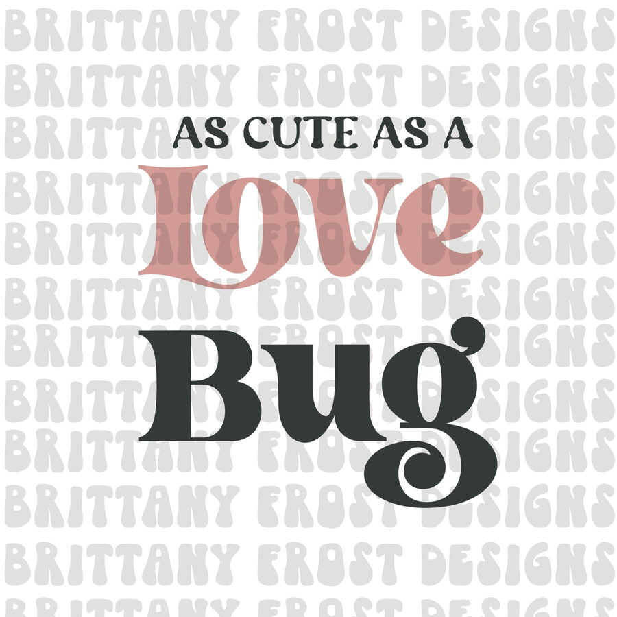 Love Bug PNG Sublimation