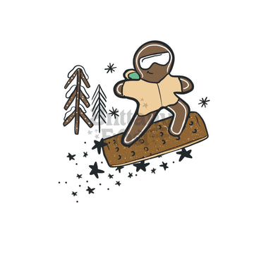 Snowboarding Gingerbread