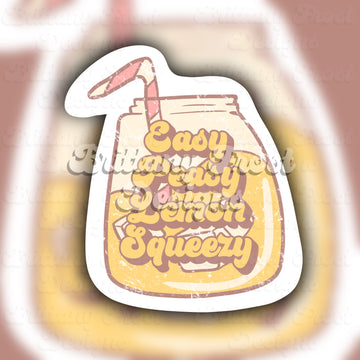 Easy Peasy Sticker PNG File