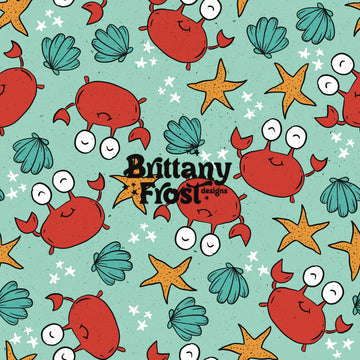 Crabs Teal
