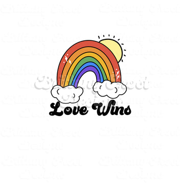 Love Wins PNG Sublimations