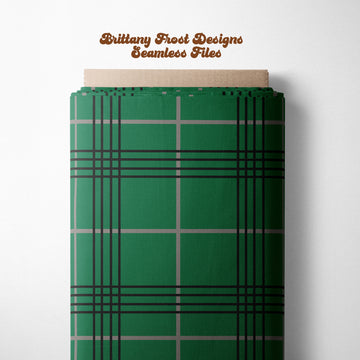 HP House Green Plaid