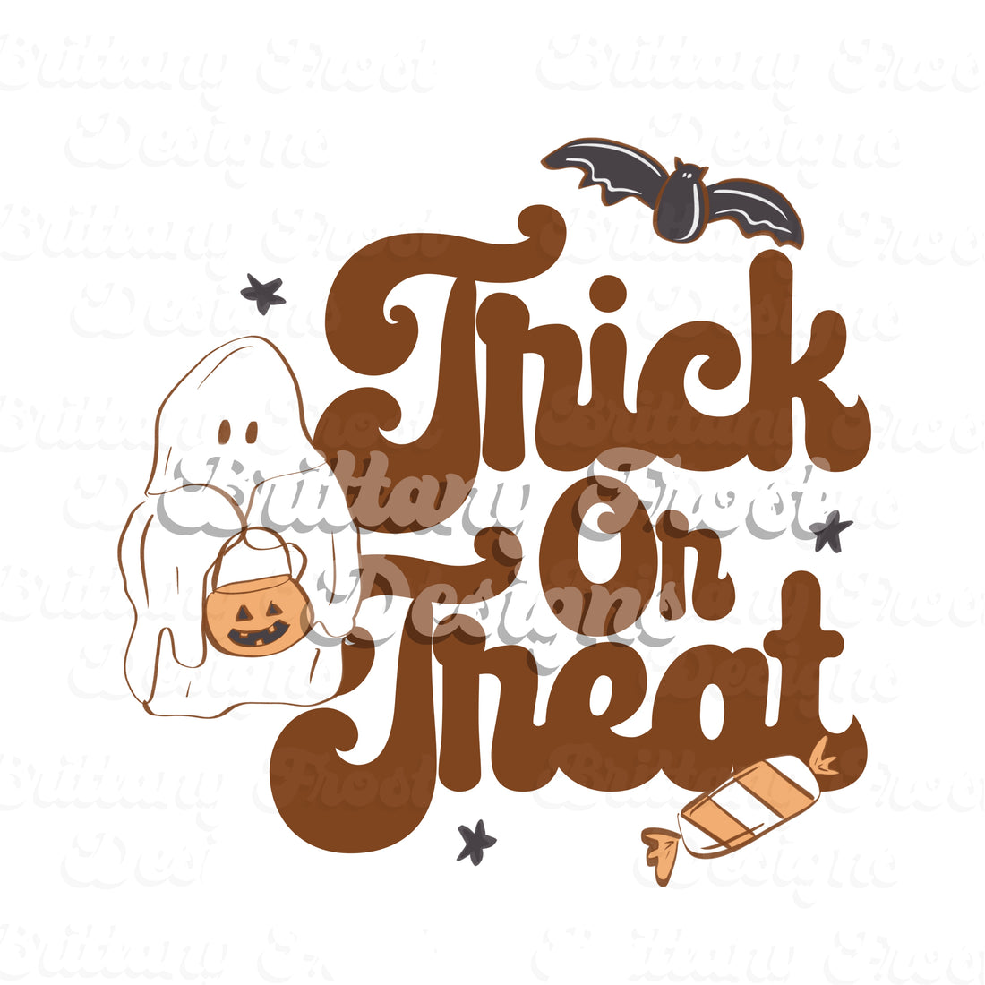 Trick or Treat PNG Sublimation
