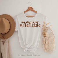 Dog Valentine Sublimation PNG