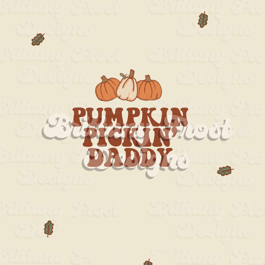 Pumpkin Pickin Daddy Panel