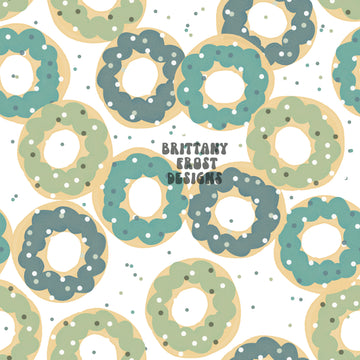 Blue Donuts