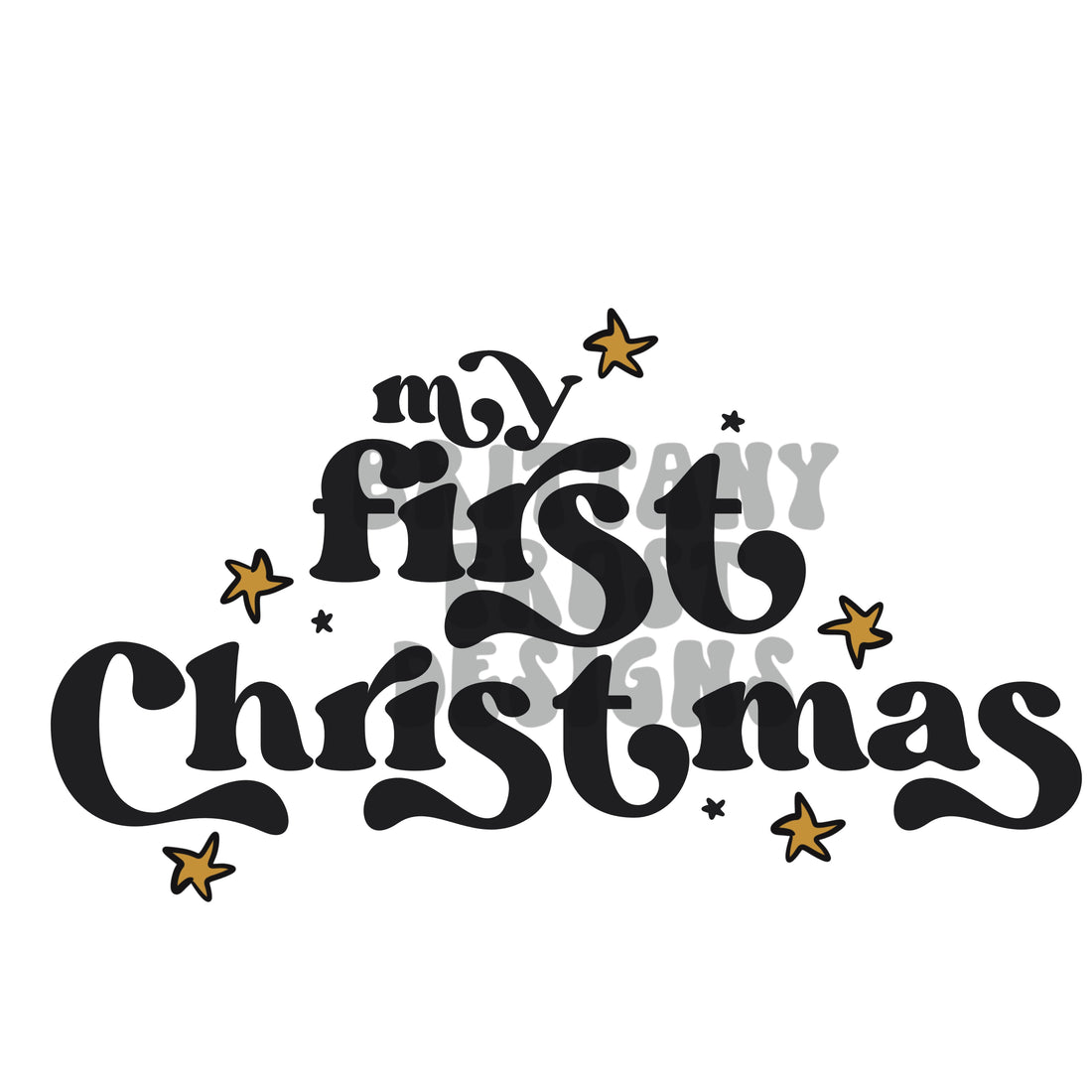 First Christmas PNG Sublimation