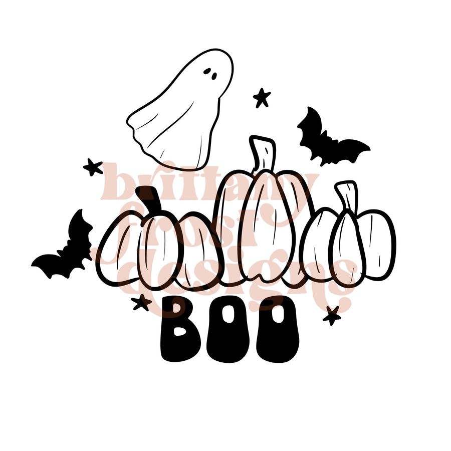 Boo Thang Ghost SVG File