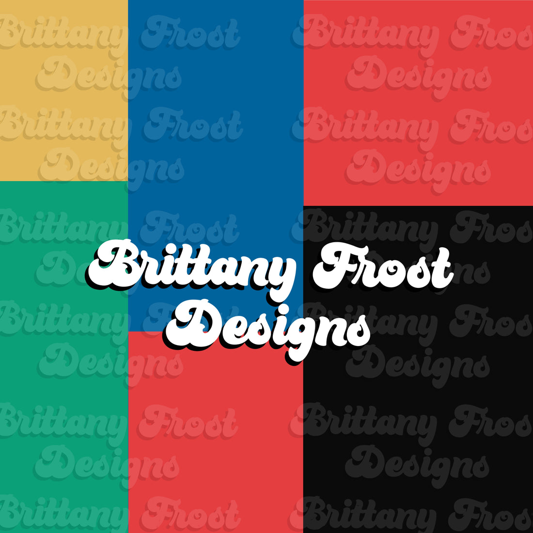 90s Colorblock Design 90s Color Block – Brittany Frost Designs
