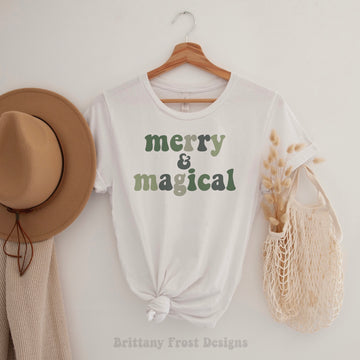 Merry and Magical PNG Sublimation