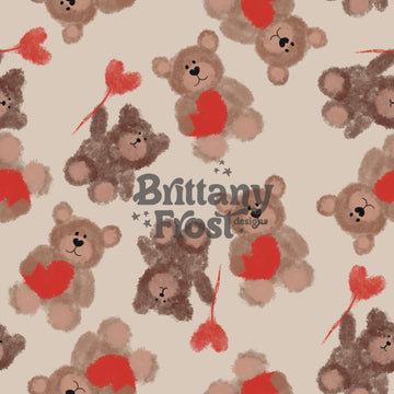 Boho Valentine Bears