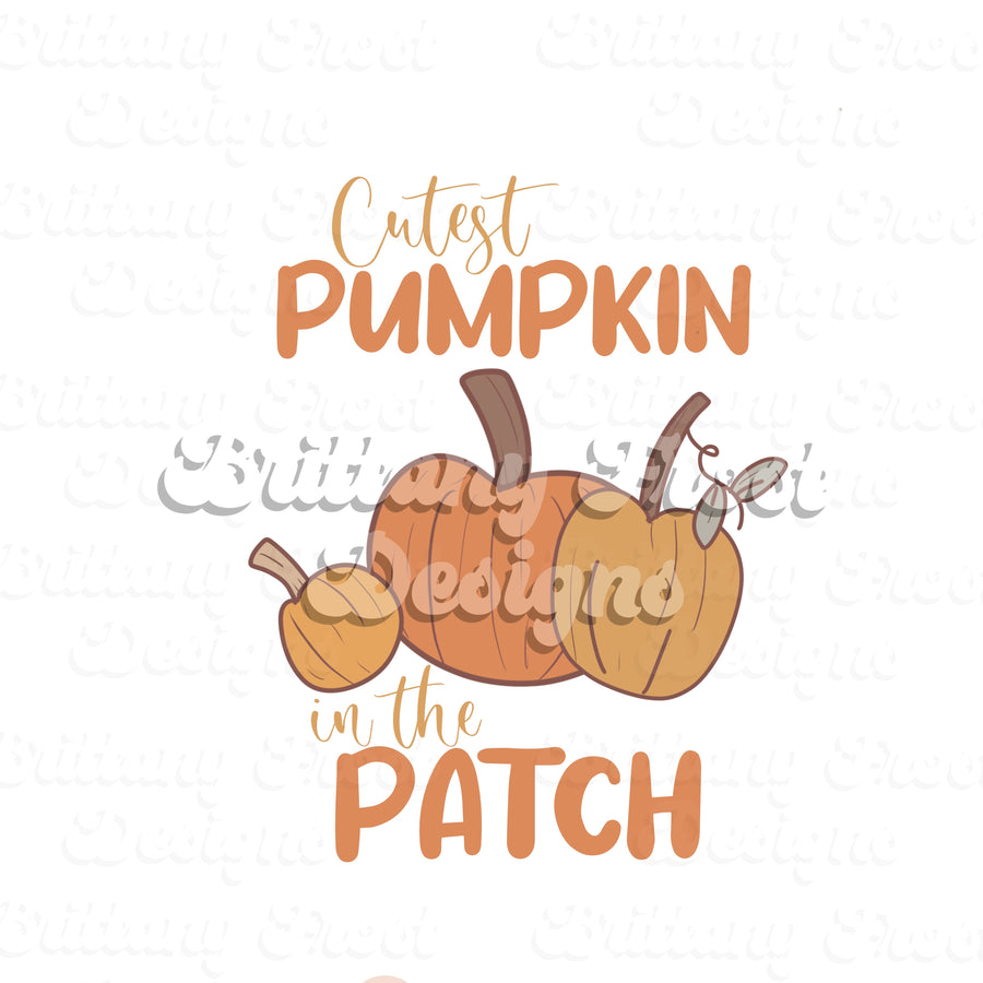 Pumpkin Patch PNG SUBLIMATION
