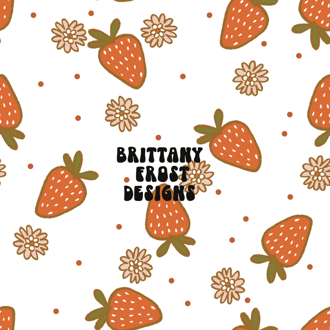 Retro Strawberries