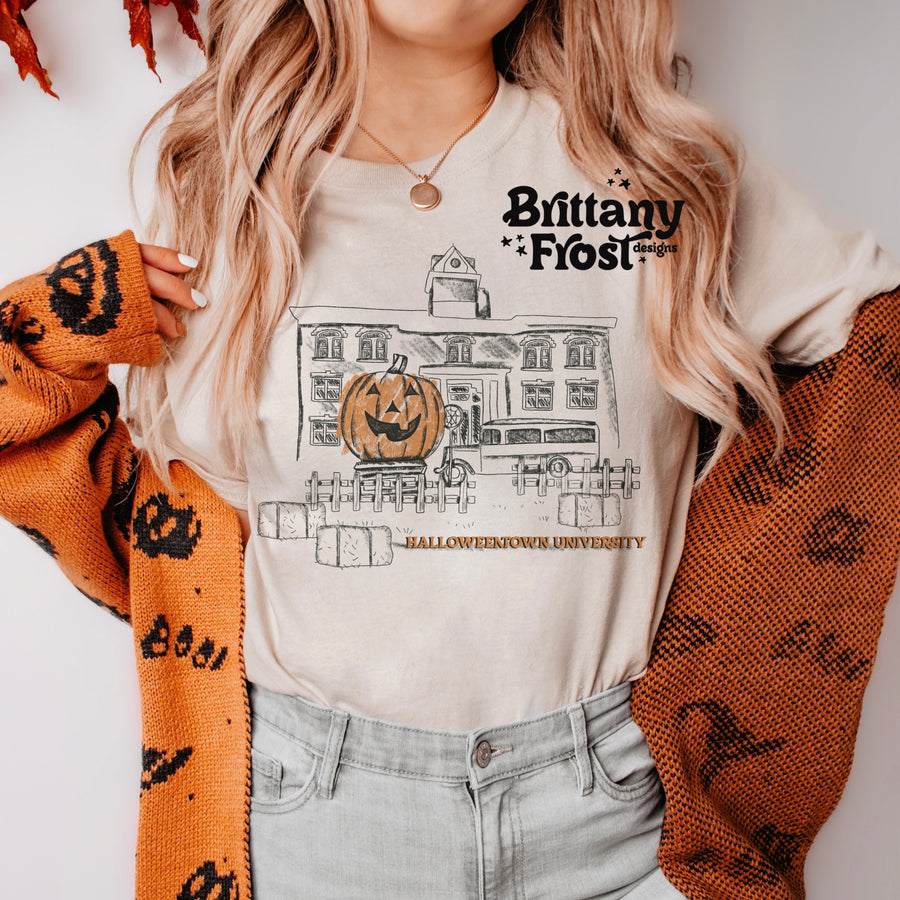 Halloween University PNG Sublimation