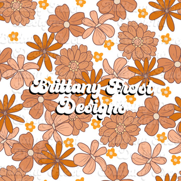 Fall Orange Flowers