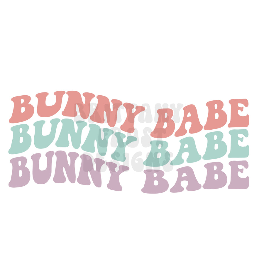 Bunny Babe Easter PNG Sublimation