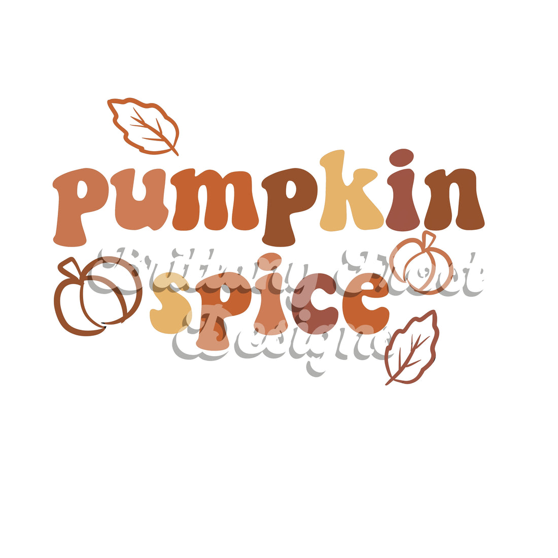 Pumpkin spice PNG Sublimation