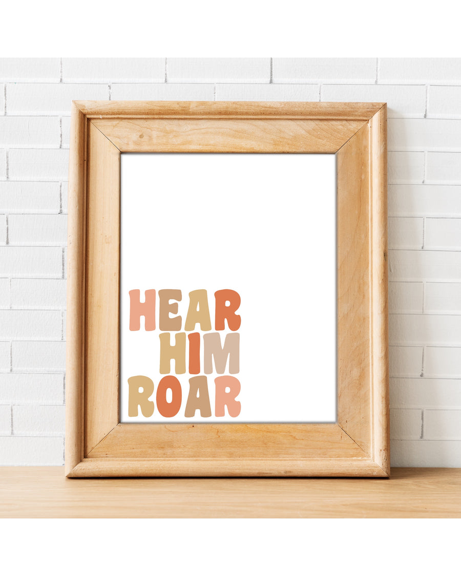 Hear Him Roar Digital Download