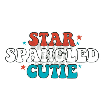 Star Spangled Cutie Bright PNG Sublimation